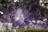 Purple Amethyst Geode - Uruguay #83636-2